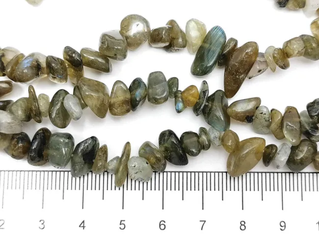 Sirag Labradorit chipsuri 5~8mm