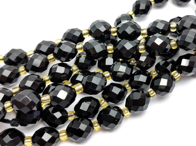 Sirag Scurt Obsidian fatetat oval 8x7mm