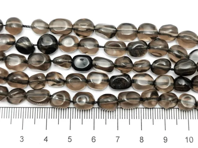 Sirag Obsidian de gheata nugget 9~7x7~6mm