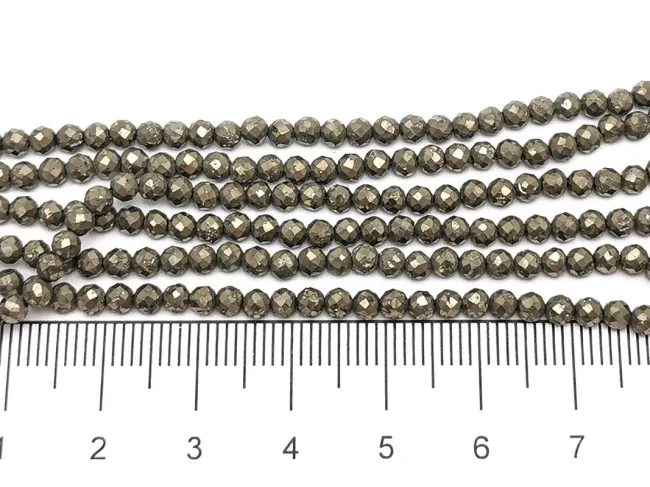 Sirag Pirita sfere microfatetate 3mm