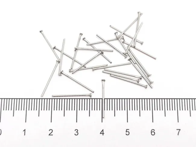 Ace cu cap otel inoxidabil 304 lungime 1.5cm, grosime 0.6mm (50buc)