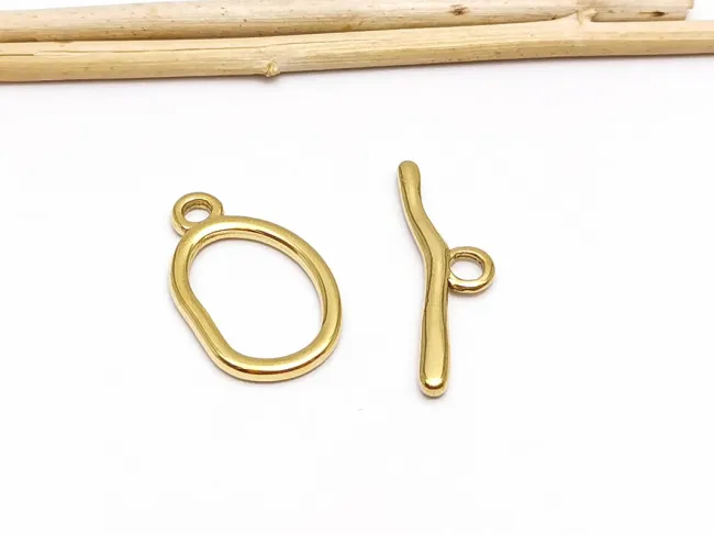Inchizatoare toggle otel inoxidabil 304 auriu 25x12x2mm