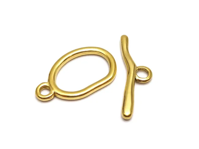 Inchizatoare toggle otel inoxidabil 304 auriu 25x12x2mm