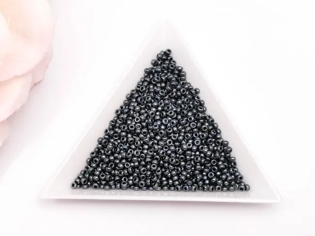 Miyuki Rocailles Rotunde 11/0 Gunmetal (10g)