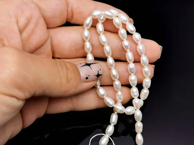 Sirag perle de cultura 8~7x5~4mm