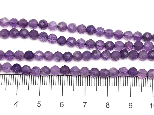 Sirag ametist sfere microfatetate 4mm