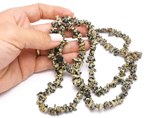 Sirag Jasp dalmatian chips 5~8mm
