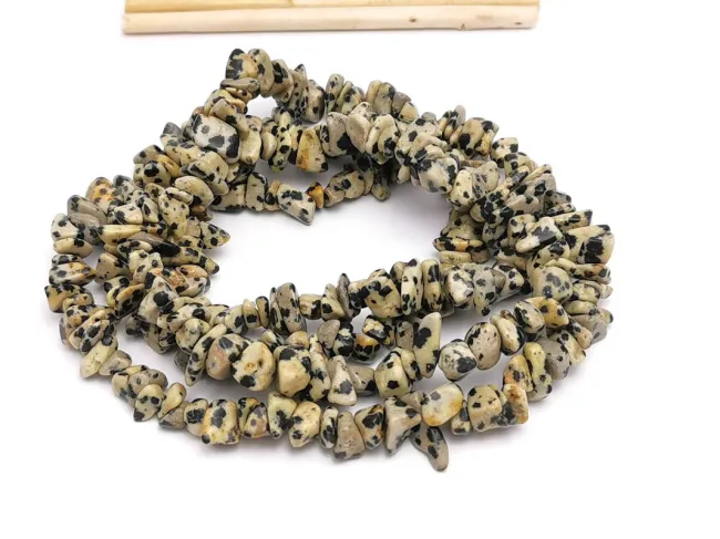 Sirag Jasp dalmatian chips 5~8mm