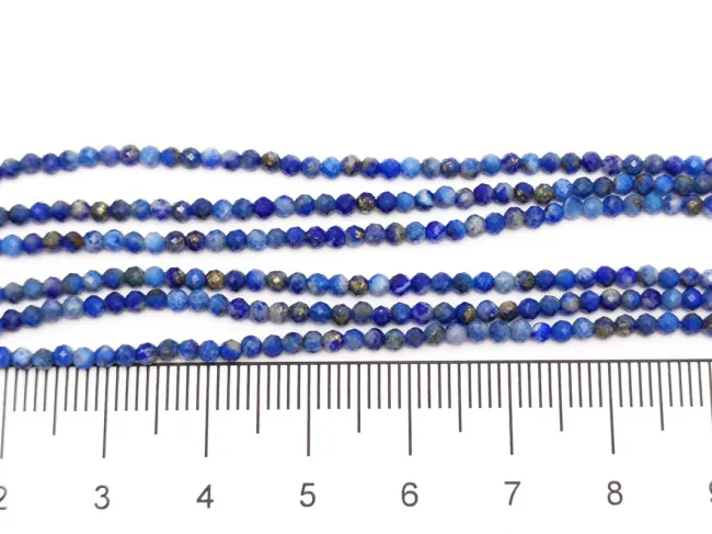 Sirag lapis lazuli sfere microfatetate 2mm