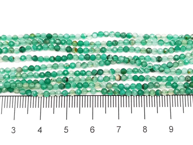 Sirag onix verde sfere microfatetate 2mm