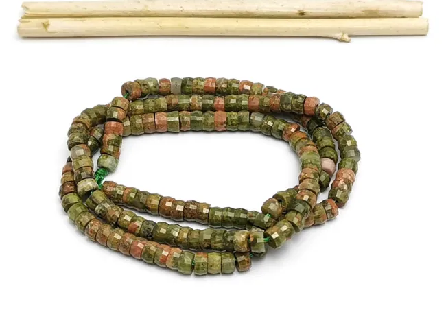 Sirag unakite disc microfatetat 4x2~2.5mm