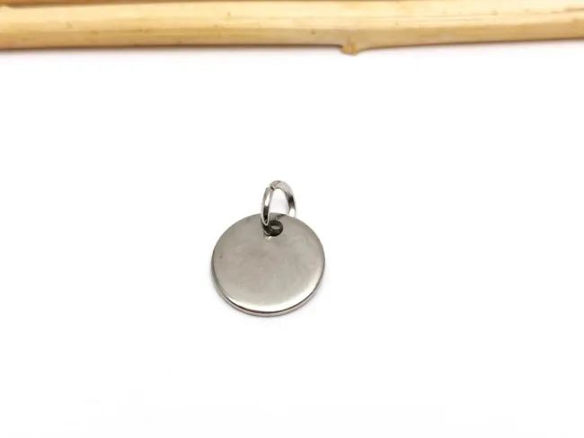 Charm otel inoxidabil 304 banut cu za 10mm