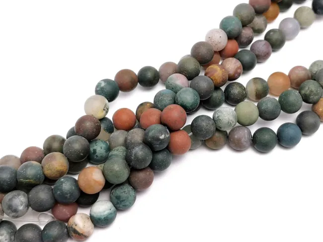 Sirag agate indian mat 8mm