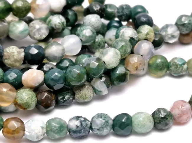 Sirag agate indian fatetat 4mm
