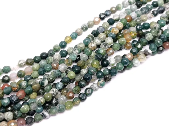 Sirag agate indian fatetat 4mm