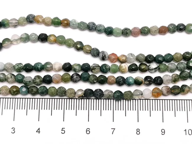Sirag agate indian fatetat 4mm