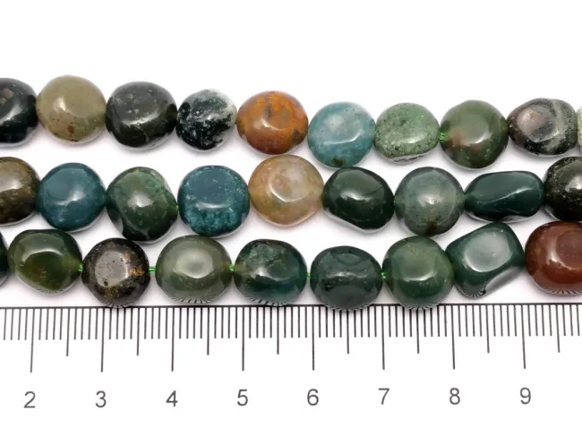 Sirag agate indian nugget 8~10mm