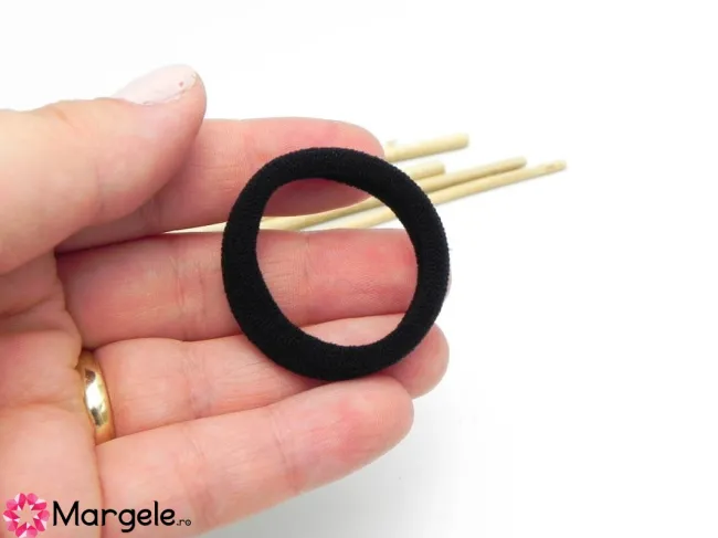 Elastic par negru (1buc)