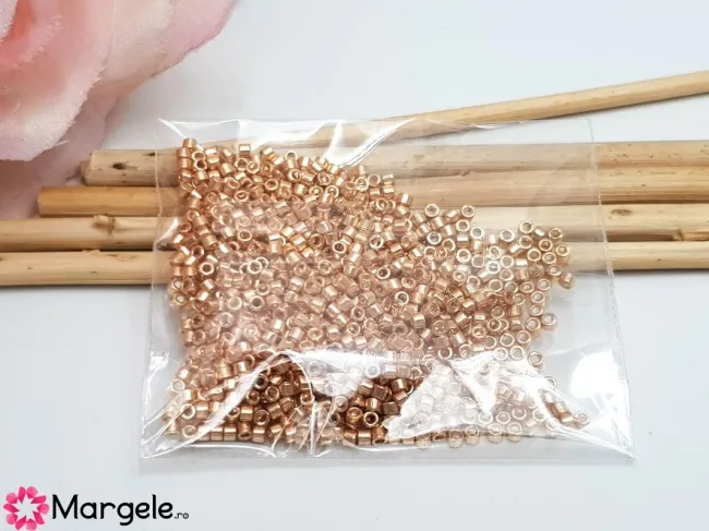 Miyuki delica 11/0 galvanized gold dyed (5g)