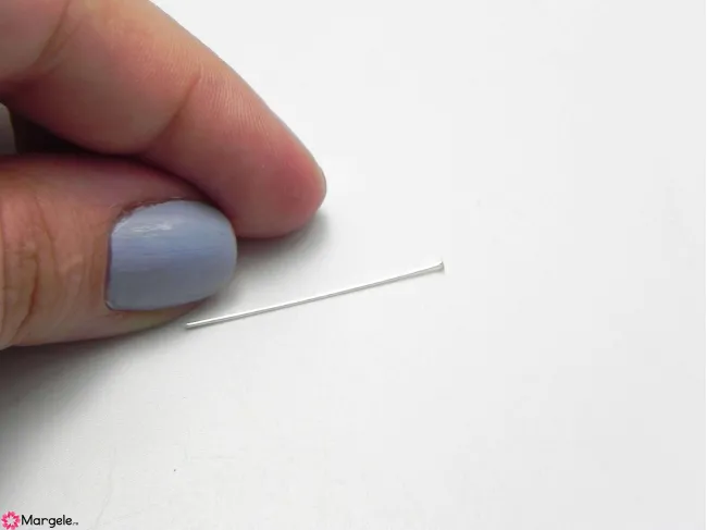 Ace cu cap 30mm argint 925 (1buc)