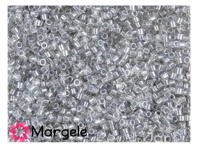 Miyuki delica 11/0  galvanized crystal (5g)