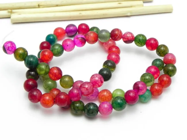 Sirag agate 6mm mix
