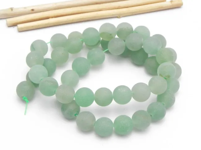 Sirag aventurin mat verde 8mm