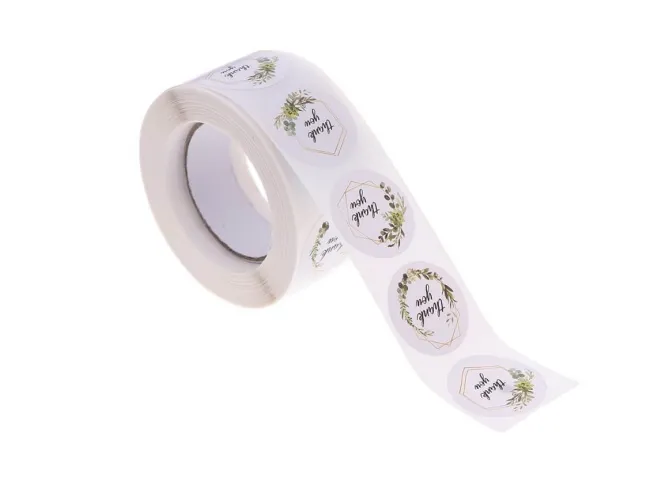 Rola sticker thank you