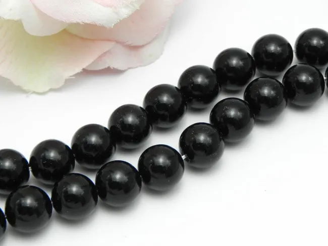 Perle preciosa maxima 12mm magic black (1buc)