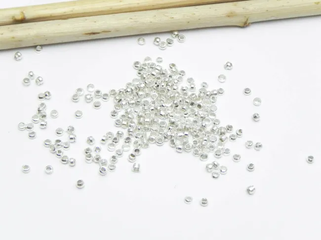 Crimp/opritor 1.2x1mm argintiu (2g)