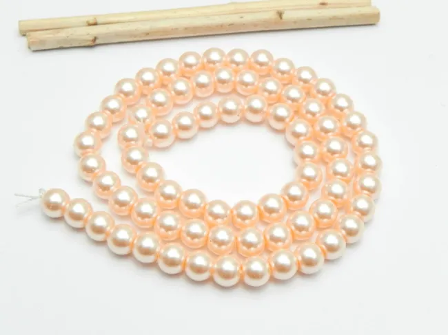 Perle de sticla calitate a 6mm caisa (sirag)