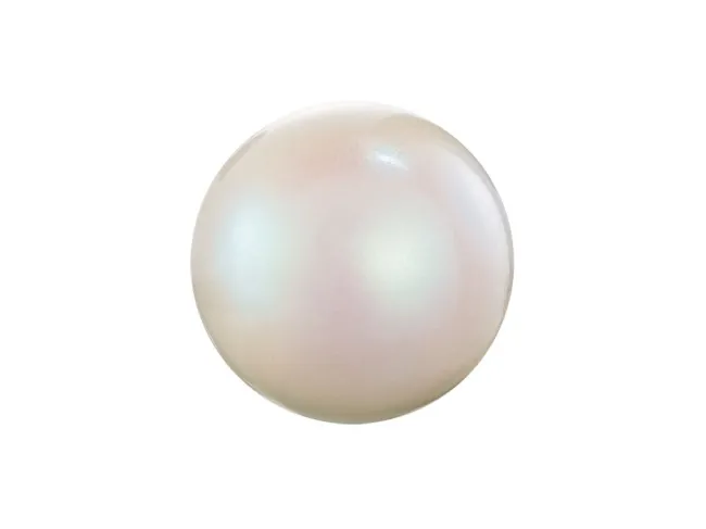 Perle preciosa maxima 6mm pearlescent white (1buc)