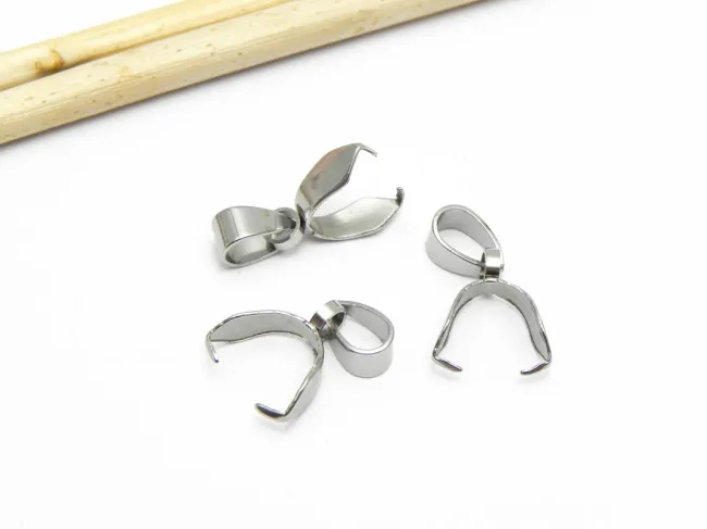 Agatatoare pandantiv otel inoxidabil 17mm