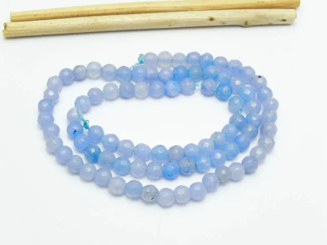 Sirag jad fatetat 4mm albastru pal