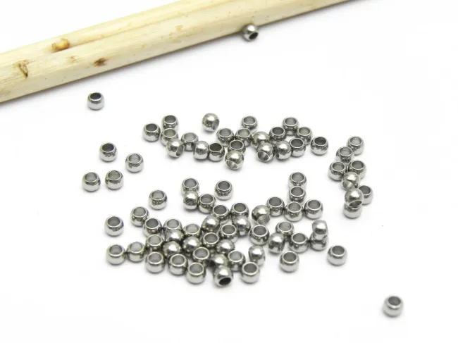 Margele otel inoxidabil 2x1.5mm (50buc)