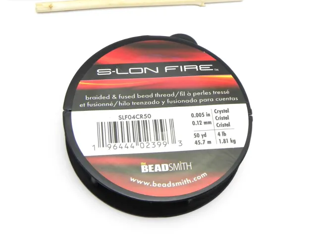 Ata S-lon Fire ata pentru insirat margele crystal 0.12mm (45m)