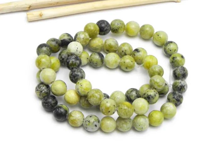 Sirag yellow turquoise jasp 6mm