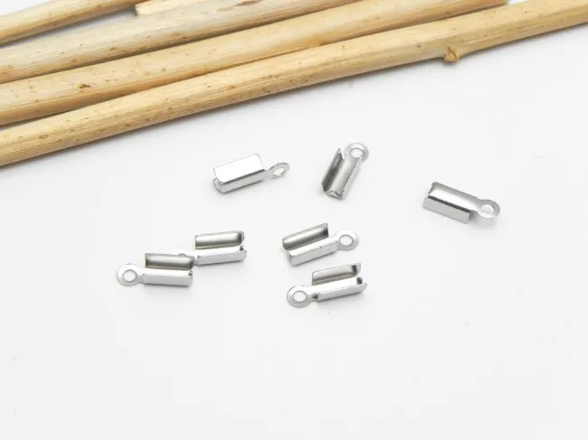 Capat snur otel inoxidabil 8x2.5x2.5mm (10buc)