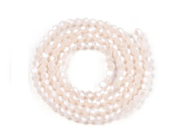 Margele cristal biconic 2x3mm almond lustered (sirag)