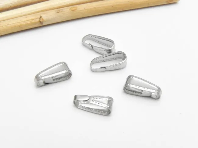 Agatatoare pandantiv otel inoxidabil 11x4mm (1buc)