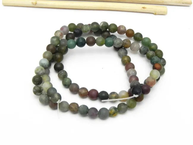 Sirag agate indian mat 4mm