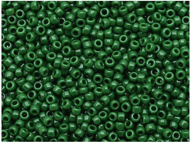 Toho rotunde 15/0 opaque pine green (5g)