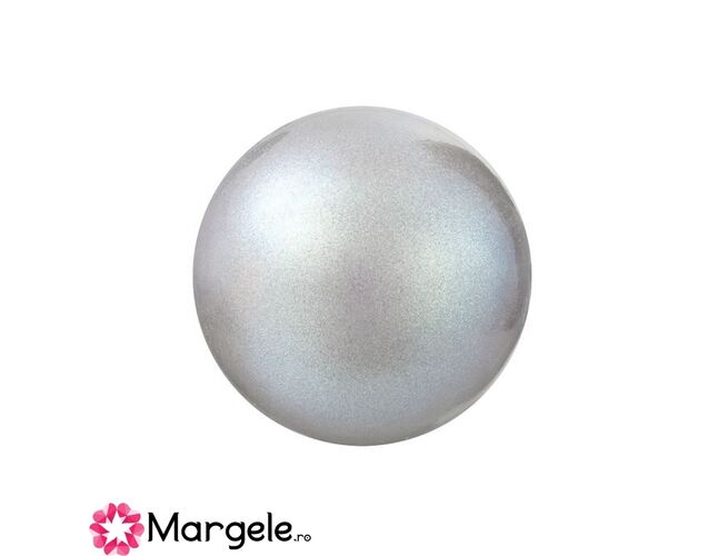 Perle preciosa maxima 12mm pearlescent grey (1buc)