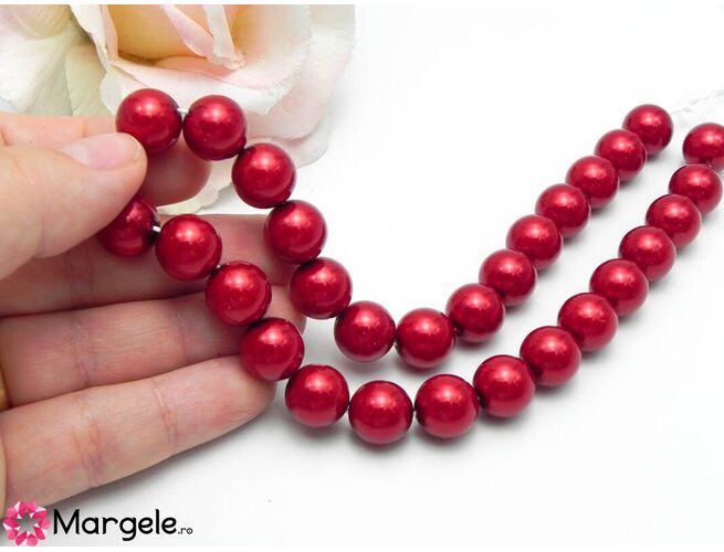 Perle preciosa maxima 12mm red (1buc)