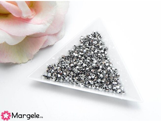 Margele preciosa biconic 3mm crystal labrador full (10buc)