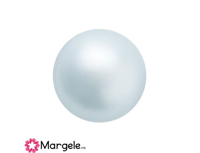 Perle preciosa maxima 8mm light blue (1buc)