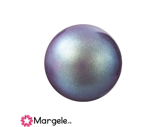 Perle preciosa maxima 8mm pearlescent violet (1buc)