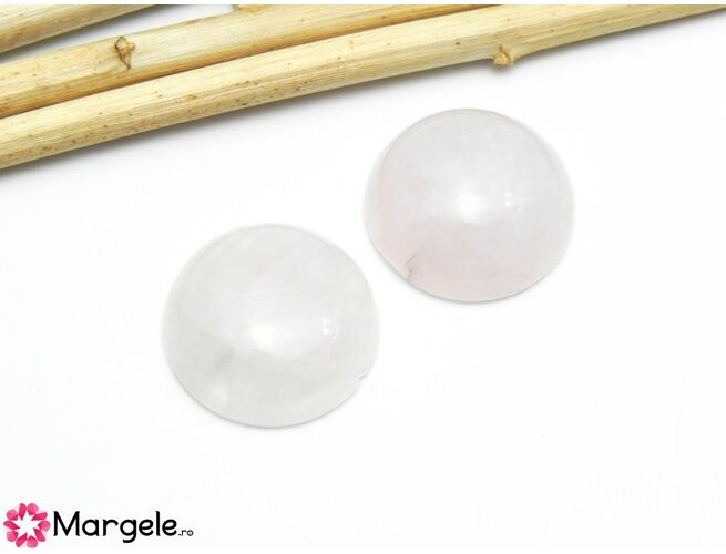 Cabochon cuart 12mm (1buc)