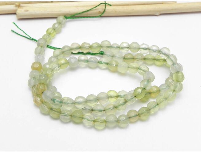 Sirag agate fatetat 4mm verde pal