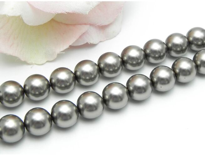 Perle preciosa maxima 10mm dark grey (1buc)